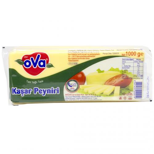 Ova Taze Kaşar Peyniri (1 KG)